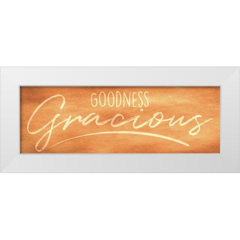 Goodness Gracious 1 White Modern Wood Framed Art Print by Prime, Marcus