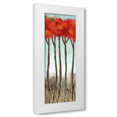 Autumn Passion 1 White Modern Wood Framed Art Print by Prime, Marcus