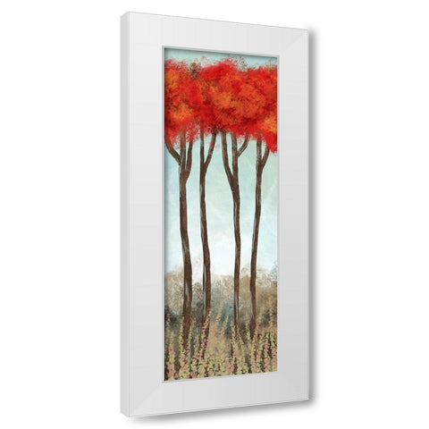 Autumn Passion 2 White Modern Wood Framed Art Print by Prime, Marcus
