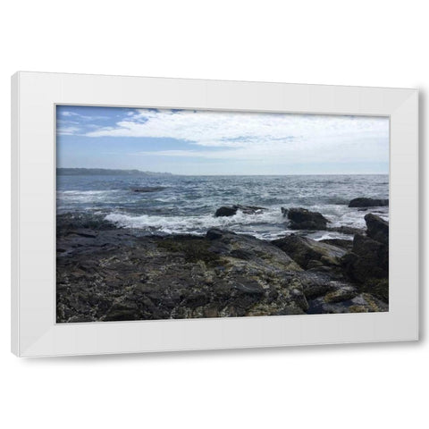 Morning Tide 3 White Modern Wood Framed Art Print by Prime, Marcus