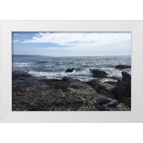Morning Tide 3 White Modern Wood Framed Art Print by Prime, Marcus