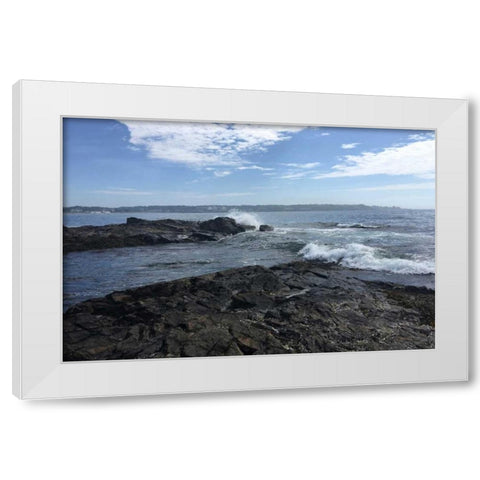 Morning Tide 4 White Modern Wood Framed Art Print by Prime, Marcus