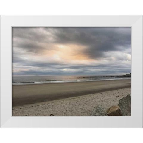 Morning Mist 1 White Modern Wood Framed Art Print by Prime, Marcus