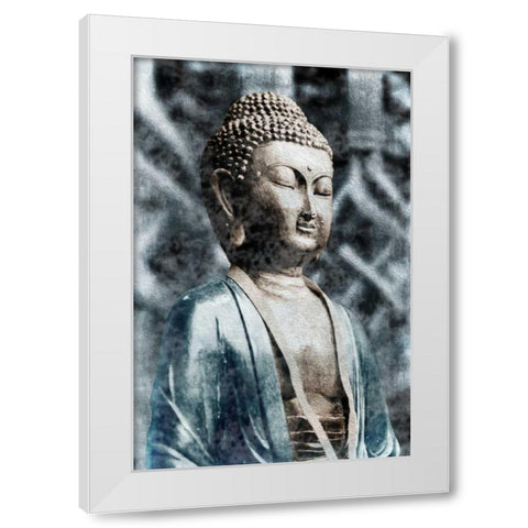 Buddha Mist 1 White Modern Wood Framed Art Print by Prime, Marcus