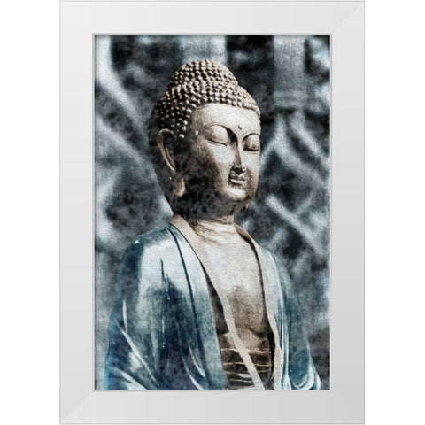 Buddha Mist 1 White Modern Wood Framed Art Print by Prime, Marcus