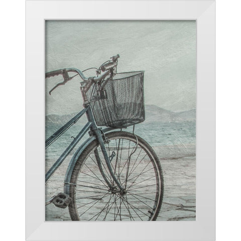 Riders Paradise White Modern Wood Framed Art Print by Prime, Marcus