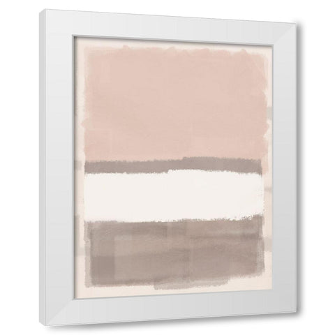 Clean Streaks 1 White Modern Wood Framed Art Print by Prime, Marcus