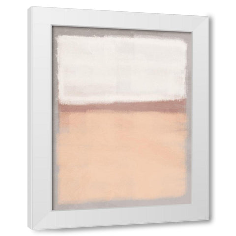 Clean Streaks 3 White Modern Wood Framed Art Print by Prime, Marcus