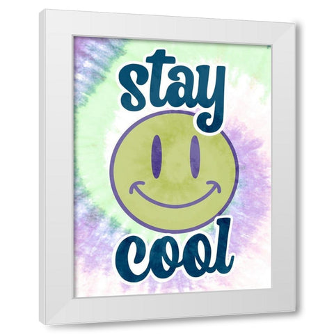 Stay Cool White Modern Wood Framed Art Print by Prime, Marcus