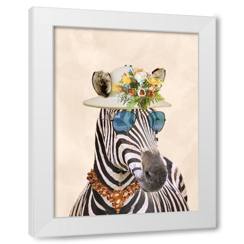 Safari Ready White Modern Wood Framed Art Print by Prime, Marcus