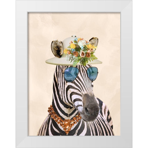 Safari Ready White Modern Wood Framed Art Print by Prime, Marcus
