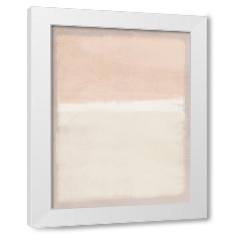 Restful Streaks 1 White Modern Wood Framed Art Print by Prime, Marcus
