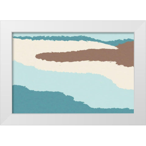 Coastal Vision White Modern Wood Framed Art Print by Prime, Marcus