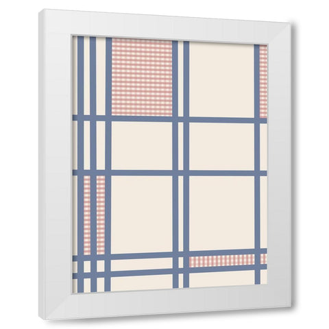 Cali Living White Modern Wood Framed Art Print by Prime, Marcus