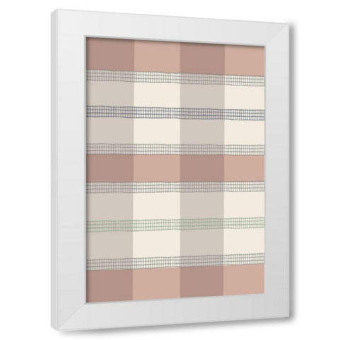 Warmth And Comfort White Modern Wood Framed Art Print by Prime, Marcus