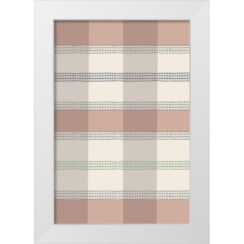 Warmth And Comfort White Modern Wood Framed Art Print by Prime, Marcus