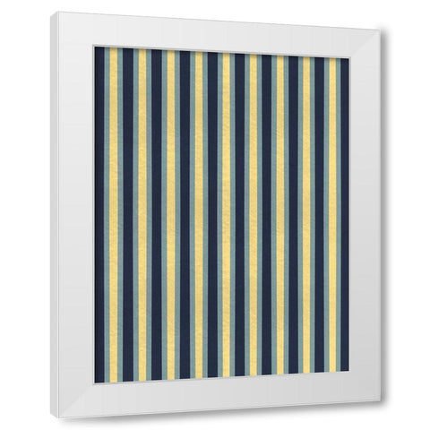 Parallel Separation White Modern Wood Framed Art Print by Prime, Marcus