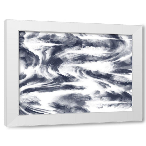Tie Dye Greatness White Modern Wood Framed Art Print by Prime, Marcus