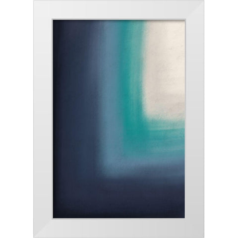 Gradient Doorway White Modern Wood Framed Art Print by Prime, Marcus