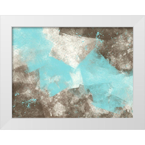 High Top Coastal View White Modern Wood Framed Art Print by Prime, Marcus