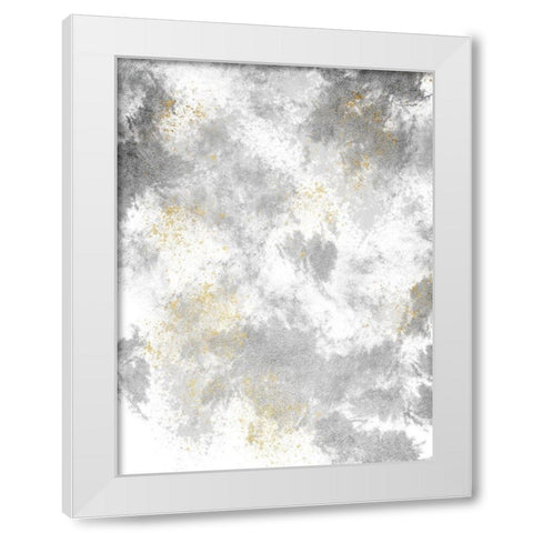 Mesmerizing Marble On White White Modern Wood Framed Art Print by Prime, Marcus
