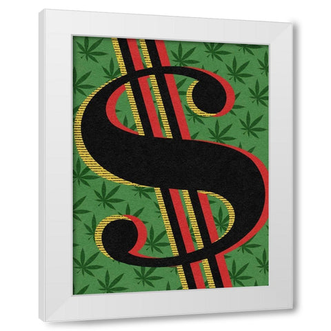 Financial Future White Modern Wood Framed Art Print by Prime, Marcus