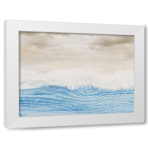 Oceans Inner Breath White Modern Wood Framed Art Print by Prime, Marcus