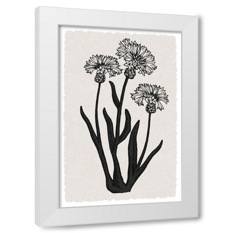 Rural Florals 2 White Modern Wood Framed Art Print by Prime, Marcus