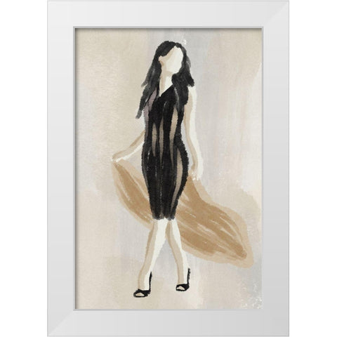 Expressed Fashion 1 White Modern Wood Framed Art Print by Prime, Marcus