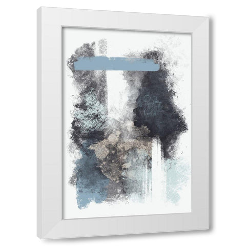 Innocent Brushstroke 2 White Modern Wood Framed Art Print by Prime, Marcus