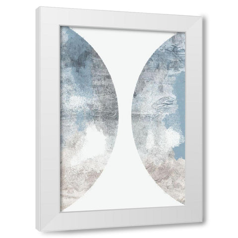 Dance And Sunset White Modern Wood Framed Art Print by Prime, Marcus