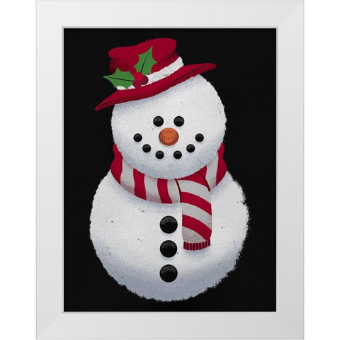 Winter Friend White Modern Wood Framed Art Print by Prime, Marcus