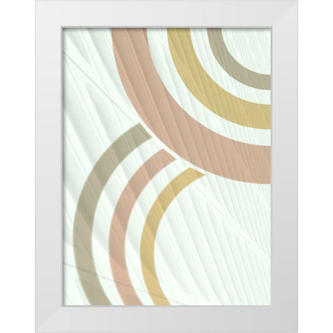 Emerging Ripples White Modern Wood Framed Art Print by Prime, Marcus