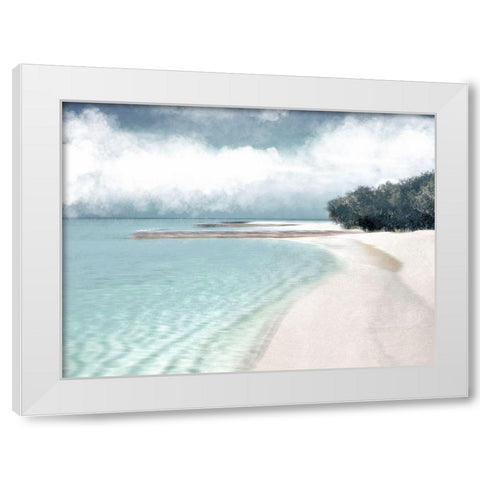 Vacation Life White Modern Wood Framed Art Print by Prime, Marcus