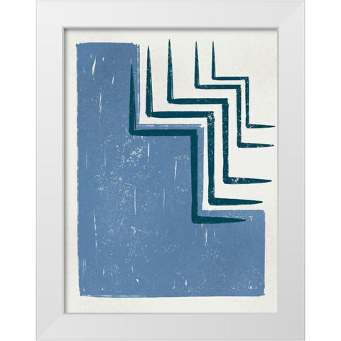 Rising Purpose White Modern Wood Framed Art Print by Prime, Marcus