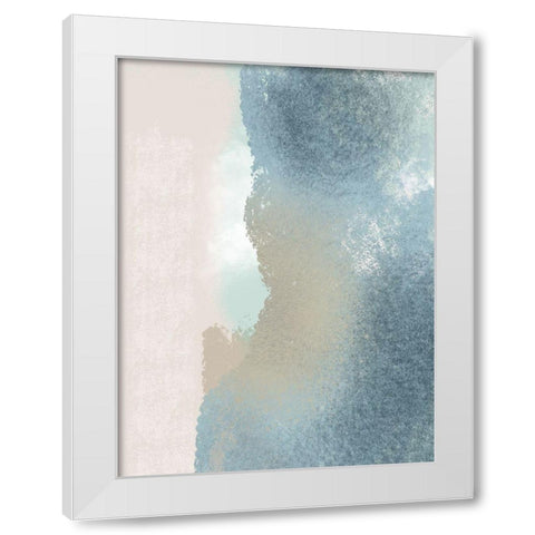 Superimposed Purity White Modern Wood Framed Art Print by Prime, Marcus