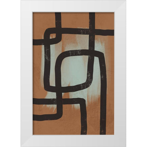 Many Paths Taken 1 White Modern Wood Framed Art Print by Prime, Marcus
