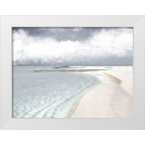 Relaxing Vacation Life White Modern Wood Framed Art Print by Prime, Marcus