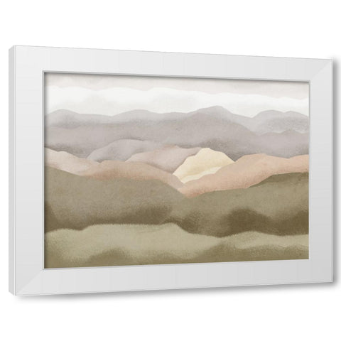 Debriefing Field White Modern Wood Framed Art Print by Prime, Marcus