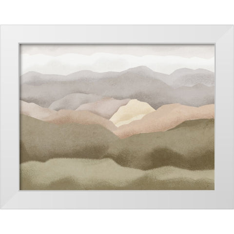 Debriefing Field White Modern Wood Framed Art Print by Prime, Marcus