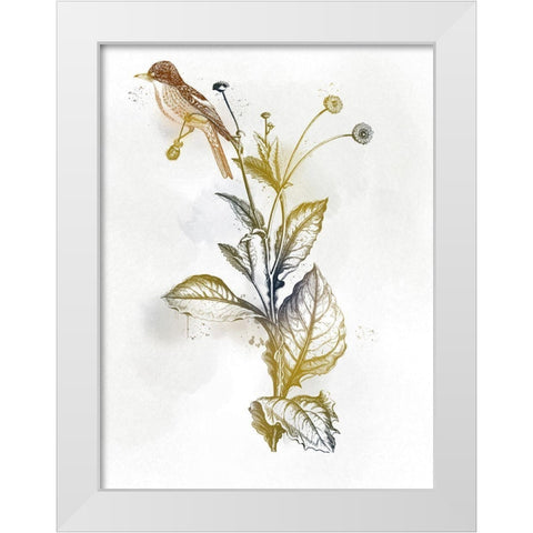 Purity Of Peace 2 White Modern Wood Framed Art Print by Prime, Marcus