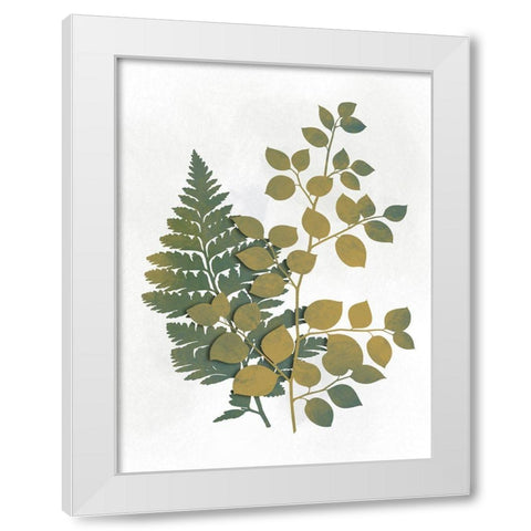 Silhouetted Vegetation 1 White Modern Wood Framed Art Print by Prime, Marcus