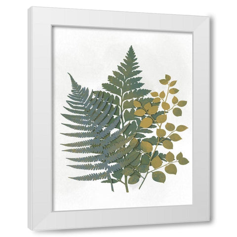 Silhouetted Vegetation 2 White Modern Wood Framed Art Print by Prime, Marcus