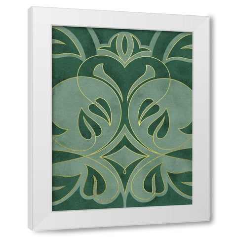 Intertwined Vines 1 White Modern Wood Framed Art Print by Prime, Marcus