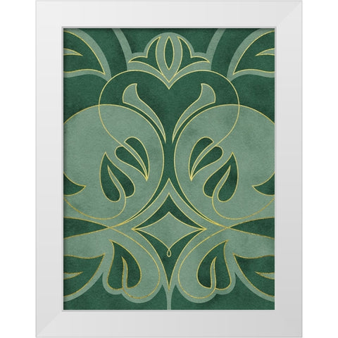 Intertwined Vines 1 White Modern Wood Framed Art Print by Prime, Marcus
