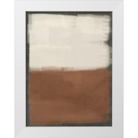 Abstract Burst 2 White Modern Wood Framed Art Print by Prime, Marcus