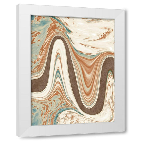 Abstract Modern Views White Modern Wood Framed Art Print by Prime, Marcus