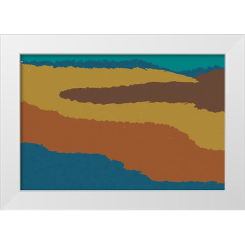 Modern Vision White Modern Wood Framed Art Print by Prime, Marcus