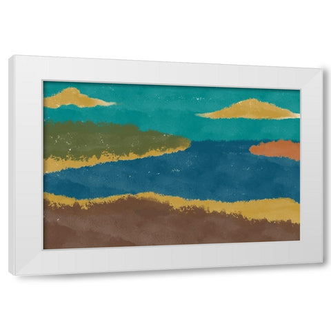 Modern Sights White Modern Wood Framed Art Print by Prime, Marcus