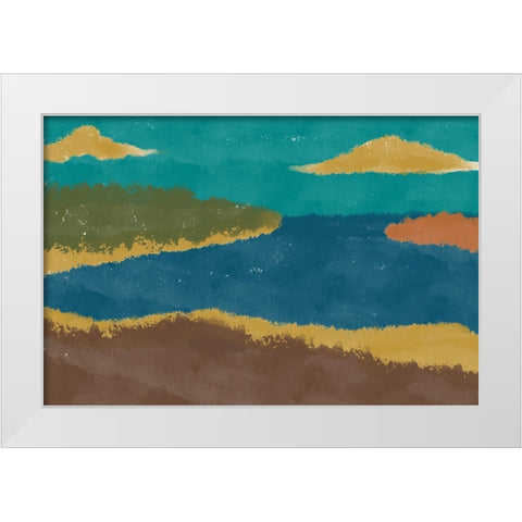 Modern Sights White Modern Wood Framed Art Print by Prime, Marcus